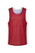 C2 Sport 5729 Mens Reversible Mesh Tank Top Red/White Flat Front