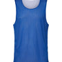 C2 Sport Mens Reversible Mesh Tank Top - Royal Blue/White - NEW