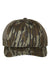 Richardson 112P Mens Printed Trucker Hat Mossy Oak Bottomland/Loden Green Flat Front