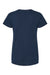 M&O 4810 Womens Gold Soft Touch Short Sleeve Crewneck T-Shirt Deep Navy Blue Flat Back