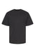 M&O 4850 Youth Gold Soft Touch Short Sleeve Crewneck T-Shirt Black Flat Front