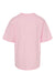 M&O 4850 Youth Gold Soft Touch Short Sleeve Crewneck T-Shirt Light Pink Flat Back