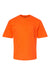 M&O 4850 Youth Gold Soft Touch Short Sleeve Crewneck T-Shirt Orange Flat Front