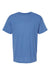 M&O 4800 Mens Gold Soft Touch Short Sleeve Crewneck T-Shirt Heather Royal Blue Flat Front