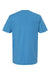 M&O 6500M Mens Vintage Garment Dyed Short Sleeve Crewneck T-Shirt Royal Caribe Blue Flat Back