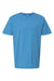 M&O 6500M Mens Vintage Garment Dyed Short Sleeve Crewneck T-Shirt Royal Caribe Blue Flat Front