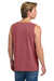 Comfort Colors 9360/C9360 Mens Tank Top Crimson Red Model Back