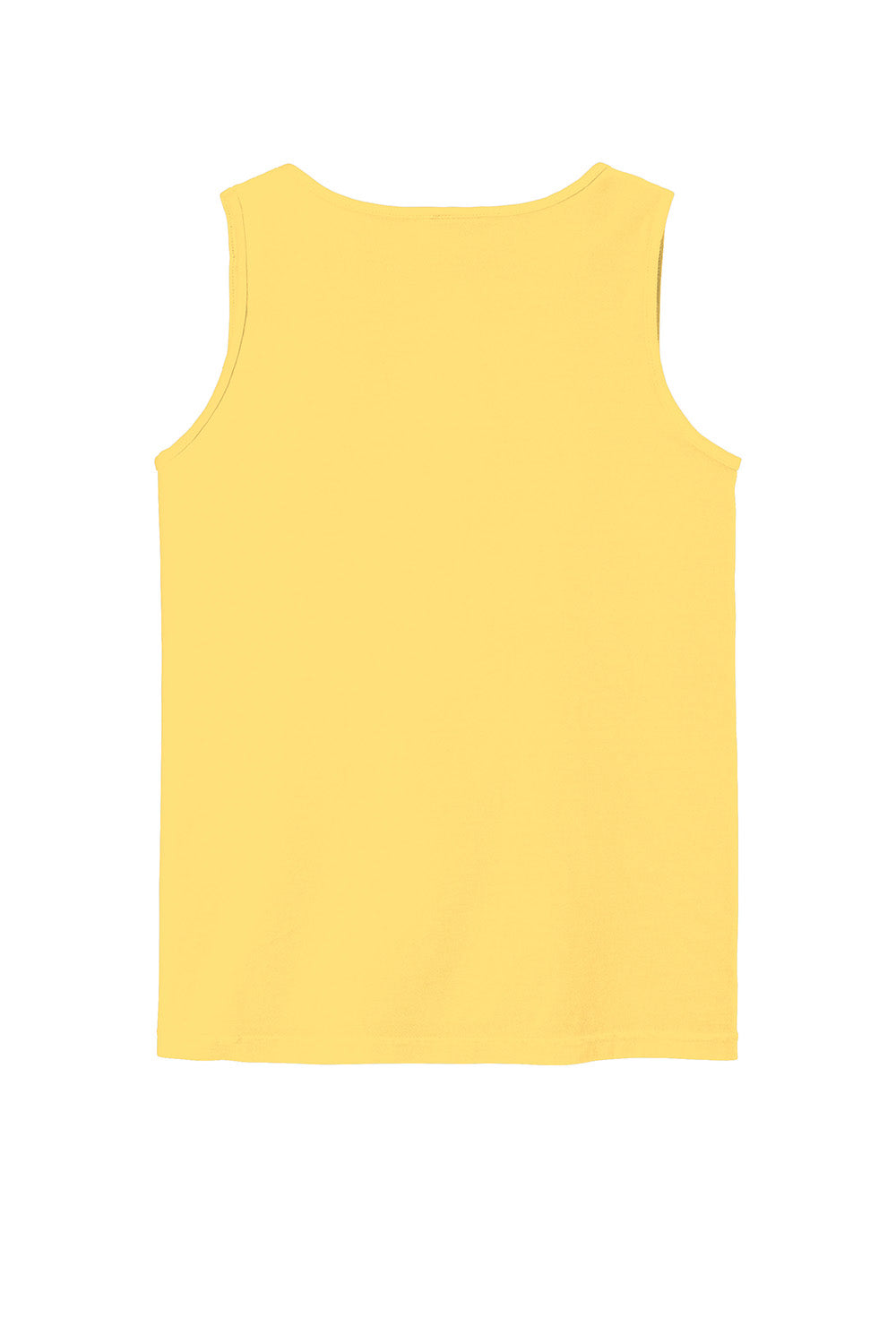 Comfort Colors 9360/C9360 Mens Tank Top Butter Yellow Flat Back