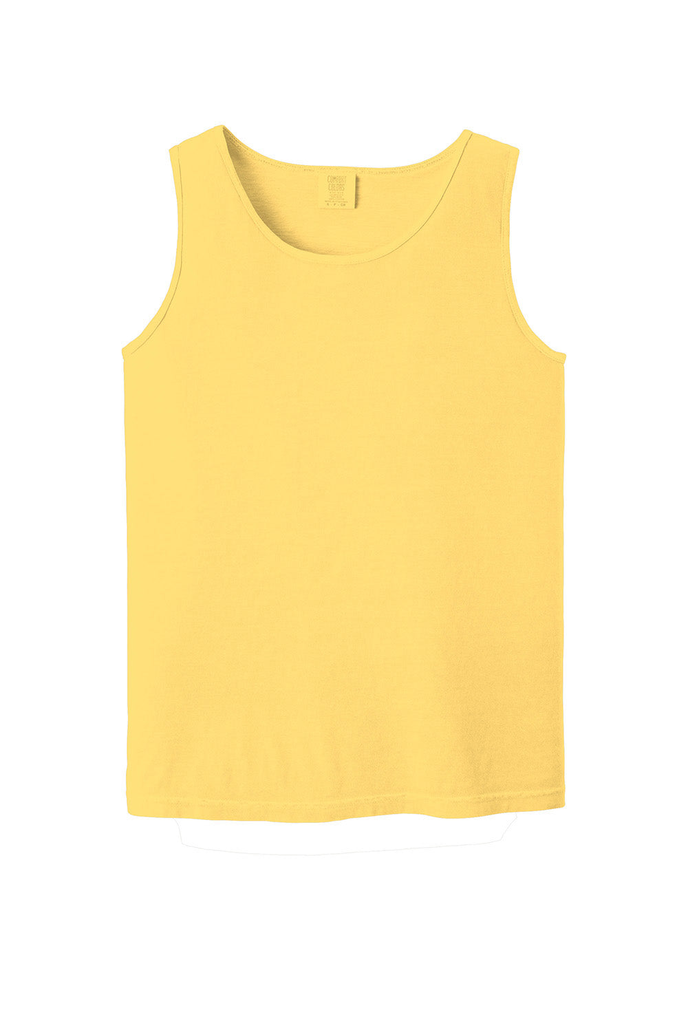 Comfort Colors 9360/C9360 Mens Tank Top Butter Yellow Flat Front