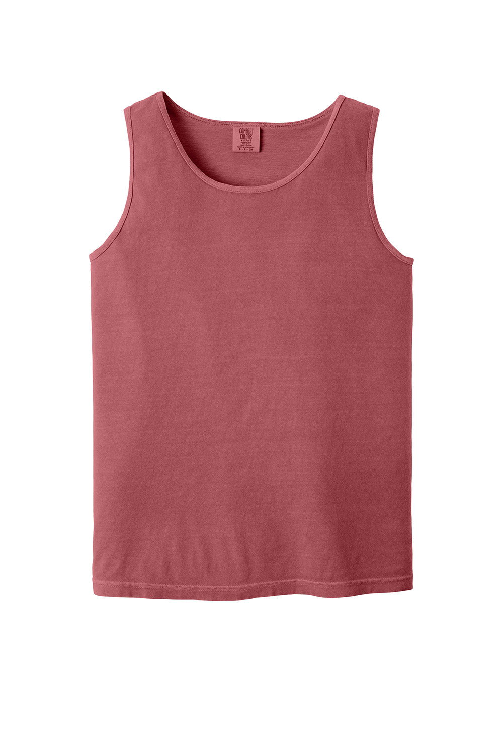 Comfort Colors 9360/C9360 Mens Tank Top Crimson Red Flat Front