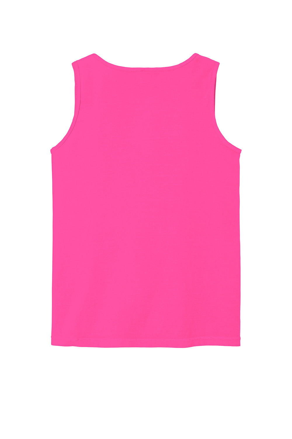 Comfort Colors 9360/C9360 Mens Tank Top Neon Pink Flat Back