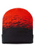 Cap America RKS12 Mens USA Made Static Cuffed Beanie Black/True Red Flat Front