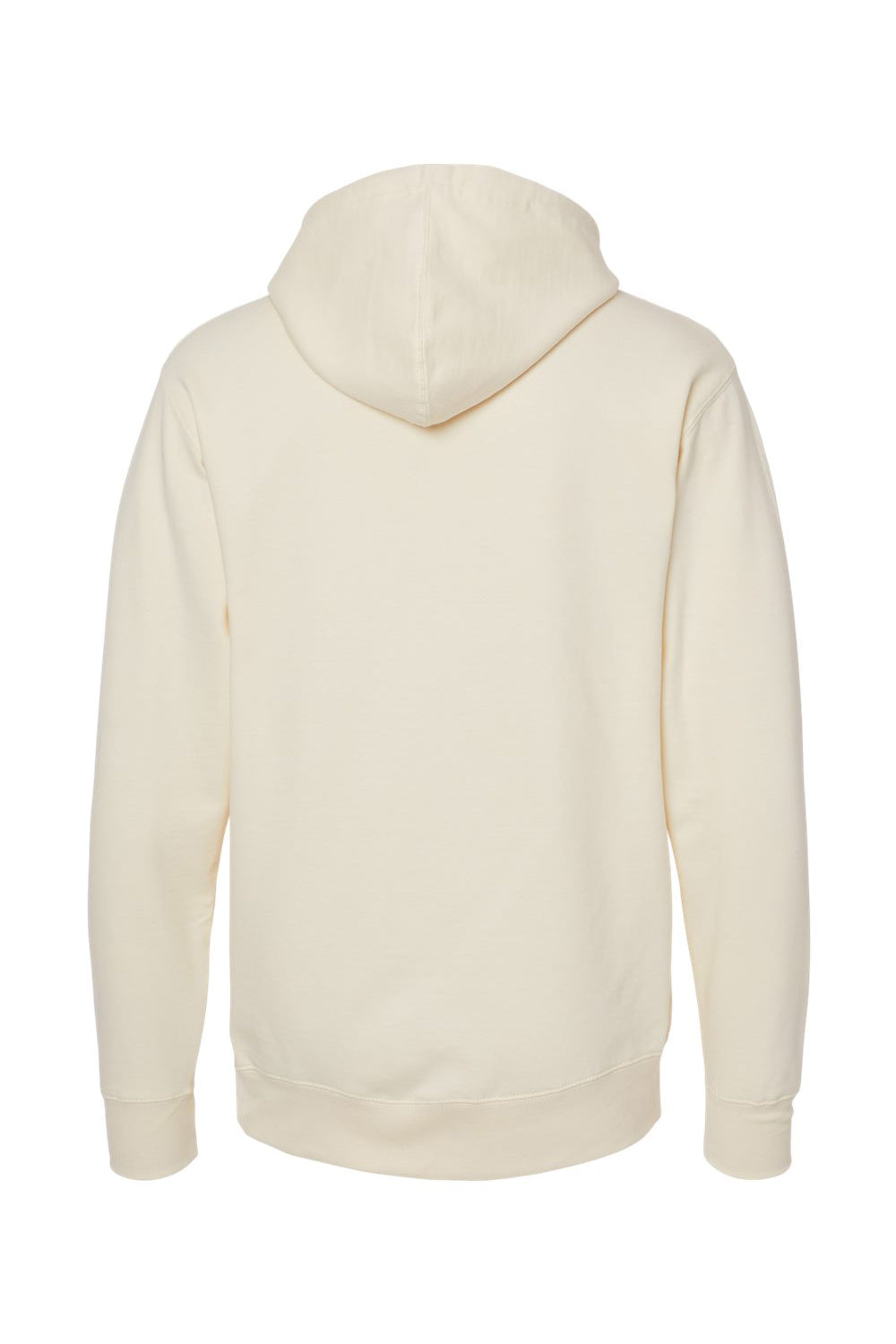 Independent Trading Co. SS4500 Mens Hooded Sweatshirt Hoodie Bone Flat Back