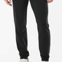 Adidas Mens Fleece Jogger Sweatpants w/ Pockets - Black