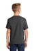 Port & Company PC455Y Youth Fan Favorite Short Sleeve Crewneck T-Shirt Heather Black Model Back