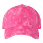 Sportsman Mens Tie-Dye Adjustable Dad Hat - Dark Pink - NEW