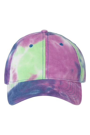 Sportsman SP400 Mens Tie-Dye Dad Hat Purple Passion Flat Front