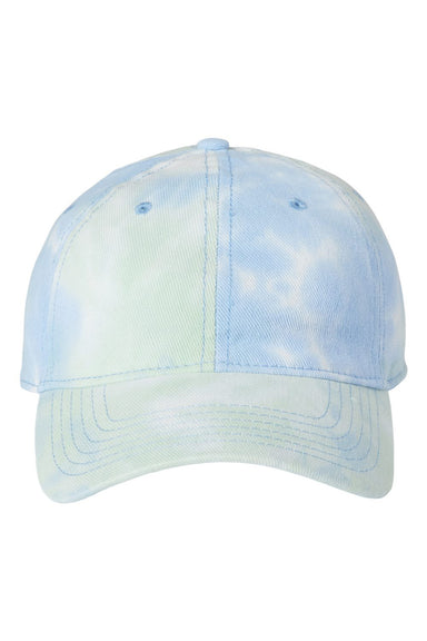 Sportsman SP400 Mens Tie-Dye Dad Hat Sky Flat Front