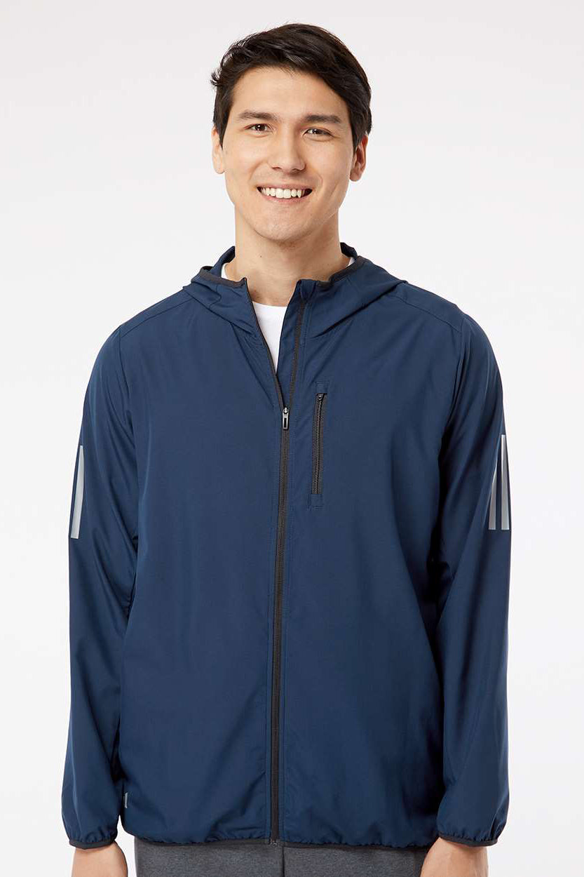 Adidas collegiate navy jacket best sale