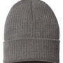 Atlantis Headwear Mens Sustainable Rib Cuffed Beanie - Dark Grey