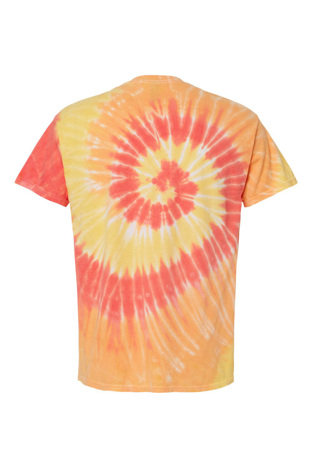 Dyenomite 200TI Mens Tide Tie Dyed Short Sleeve Crewneck T-Shirt Snap Dragon Flat Back