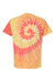 Dyenomite 200TI Mens Tide Tie Dyed Short Sleeve Crewneck T-Shirt Snap Dragon Flat Back