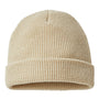 Richardson Mens Waffle Cuffed Beanie - Birch - NEW