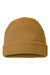 Richardson 146R Mens Waffle Cuffed Beanie Camel Flat Front