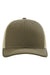 Richardson 112RE Mens Sustainable Trucker Hat Loden Green/Khaki Flat Front