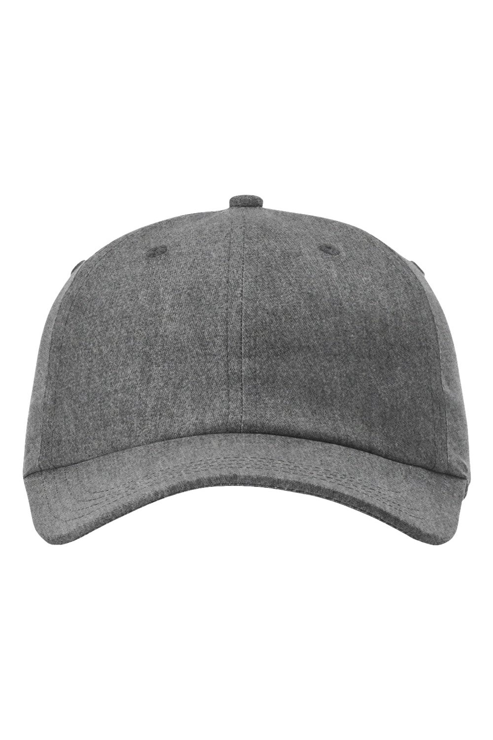 Richardson 224RE Mens Sustainable Performance Hat Heather Grey Flat Front