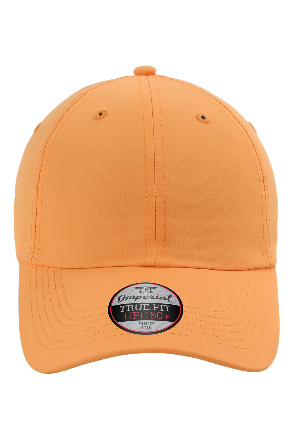 Imperial X210P Mens The Original Performance Hat Melon Orange Flat Front