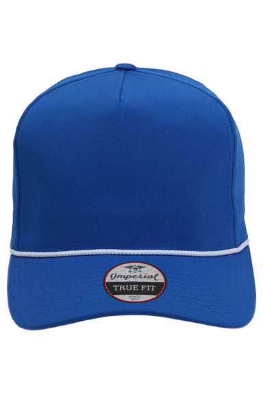 Imperial 5054 Mens The Wrightson Hat Royal Blue/White Flat Front