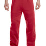 Jerzees Mens NuBlend Pill Resistant Fleece Sweatpants - True Red