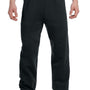 Jerzees Mens NuBlend Pill Resistant Fleece Sweatpants - Black