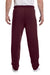 Jerzees 973M/973/973MR Mens NuBlend Pill Resistant Fleece Sweatpants Maroon Model Back