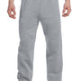 Jerzees Mens NuBlend Pill Resistant Fleece Sweatpants - Heather Grey