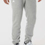 Adidas Mens Fleece Jogger Sweatpants w/ Pockets - Heather Grey