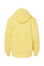 Independent Trading Co. PRM1500Y Youth Pigment Dyed Hooded Sweatshirt Hoodie Yellow Flat Back