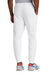 Jerzees 975MP/975MPR Mens NuBlend Fleece Jogger Sweatpants w/ Pockets White Model Back