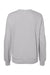 Alternative 9903ZT Womens Eco Washed Throwback Crewneck Sweatshirt Light Grey Flat Back