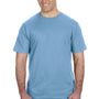 Gildan Mens Short Sleeve Crewneck T-Shirt - Baby Blue