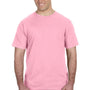 Gildan Mens Short Sleeve Crewneck T-Shirt - Charity Pink