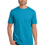 Gildan Mens Short Sleeve Crewneck T-Shirt - Caribbean Blue