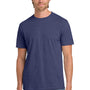 Gildan Mens Short Sleeve Crewneck T-Shirt - Heather Blue