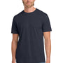 Gildan Mens Short Sleeve Crewneck T-Shirt - Heather Navy Blue