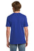 Gildan 980 Mens Short Sleeve Crewneck T-Shirt Royal Blue Model Back