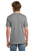 Gildan 980 Mens Short Sleeve Crewneck T-Shirt Storm Grey Model Back