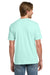 Gildan 980 Mens Short Sleeve Crewneck T-Shirt Teal Ice Blue Model Back