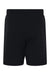 Bella + Canvas 3724 Mens Shorts w/ Pockets Black Flat Back