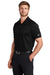 Nike NKBV6042 Mens Essential Dri-Fit Moisture Wicking Short Sleeve Polo Shirt Black Model 3Q